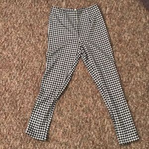 Princess polly checkered pattern pants